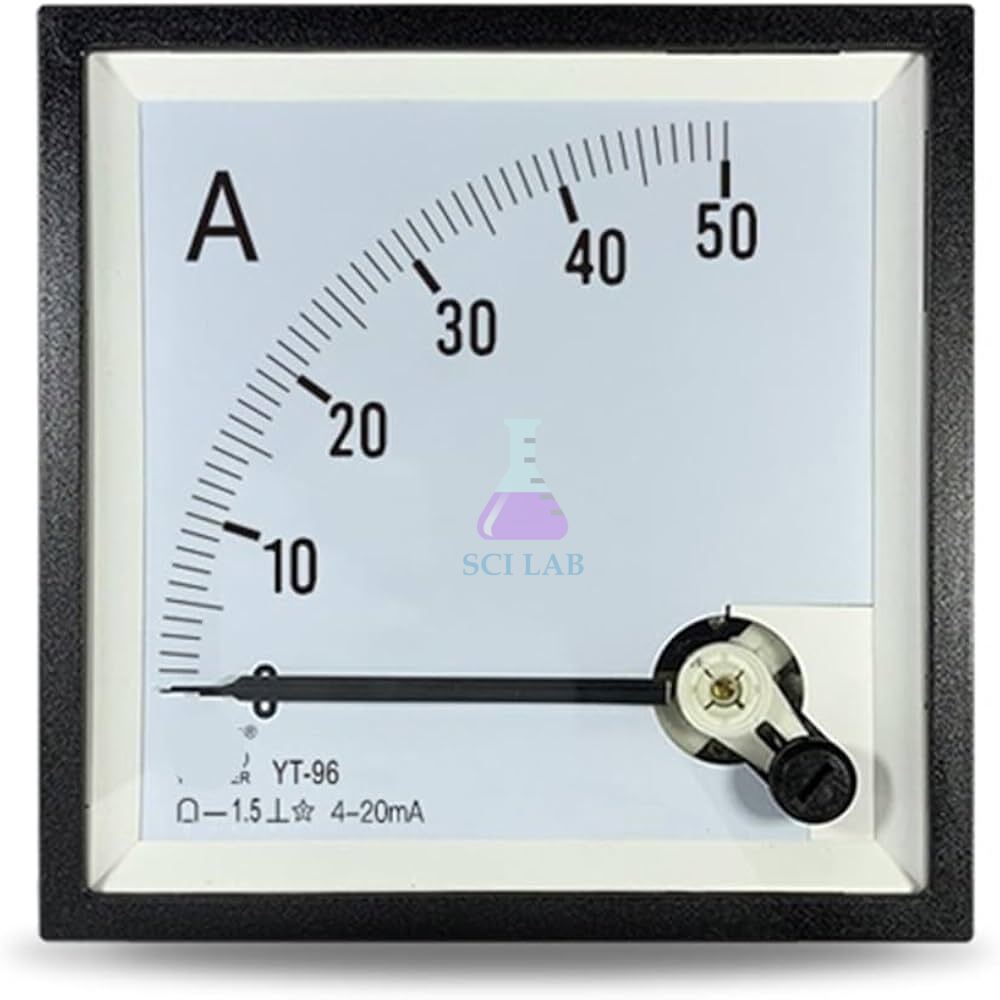 Analog Ampere Meter Panel Mount